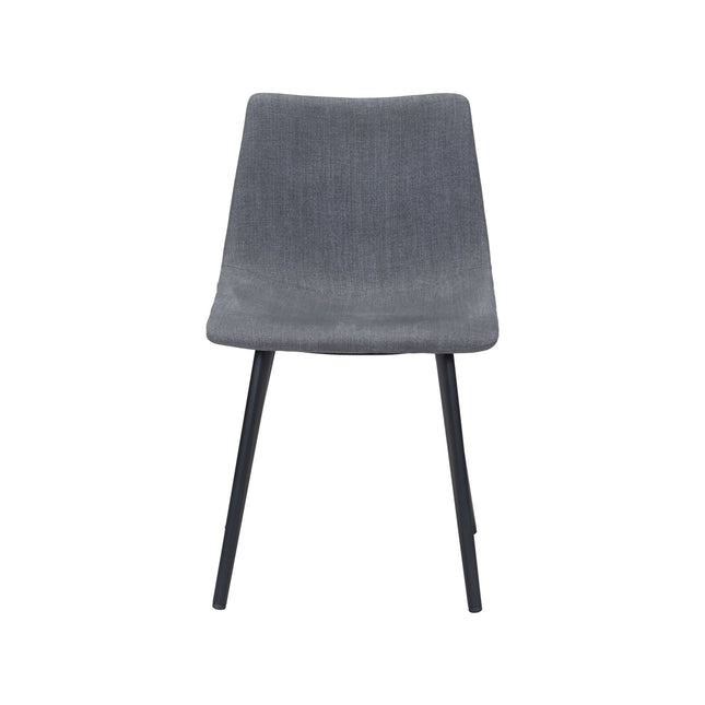 Daniel Dining Chair (Set of 2) Gray Chairs TriadCommerceInc   