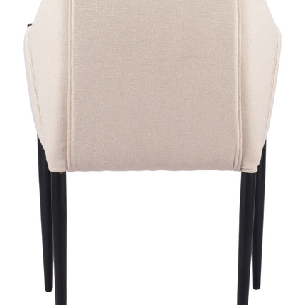 Andover Dining Chair (Set of 2) Beige Chairs TriadCommerceInc   