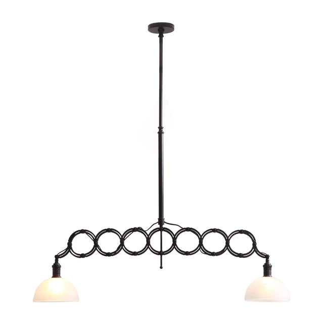 Jade Ceiling Lamp Antique Black Pendants TriadCommerceInc   