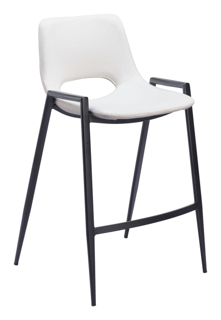 Desi Counter Stool (Set of 2) White Counter Stools TriadCommerceInc Default Title  