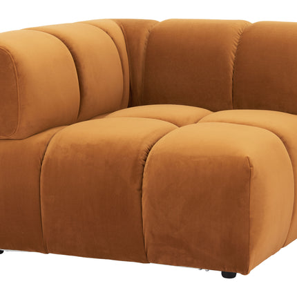 Rist Corner Chair Brown Sofas TriadCommerceInc Default Title  