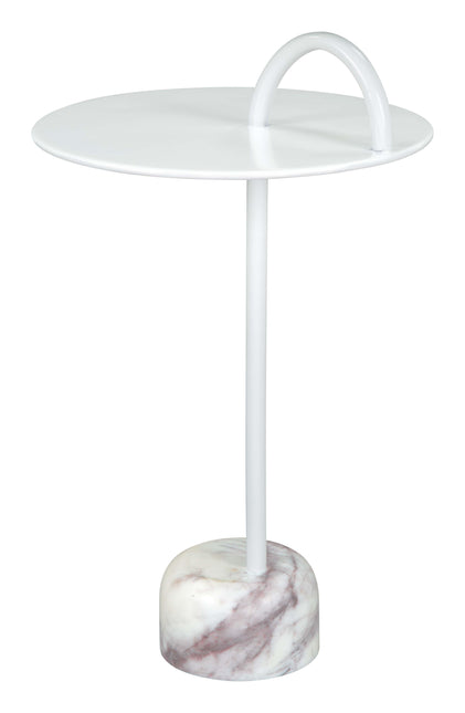 Will Side Table White Side Tables TriadCommerceInc Default Title  