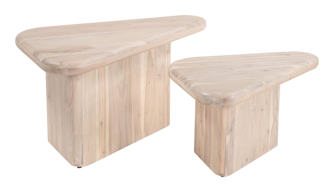 Navidic Coffee Table Set (2-Piece) Natural Coffee Tables TriadCommerceInc Default Title  