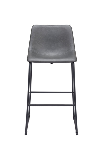 Smart Barstool (Set of 2) Charcoal Barstools TriadCommerceInc   