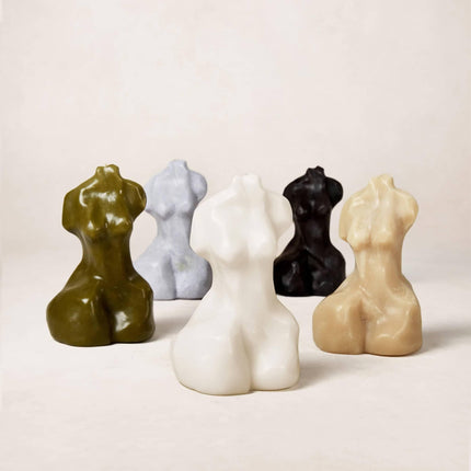 Delphina Sculpture Candle Candles TriadCommerceInc