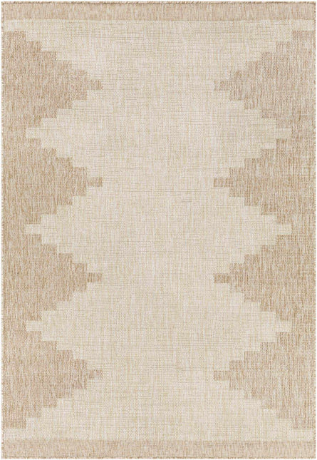 Djugun Beige Indoor & Outdoor Rug Rugs TriadCommerceInc 5'3" x 7'7" Rectangle