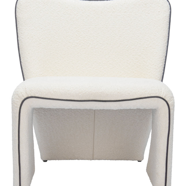 Novo Accent Chair Ivory Chairs TriadCommerceInc   
