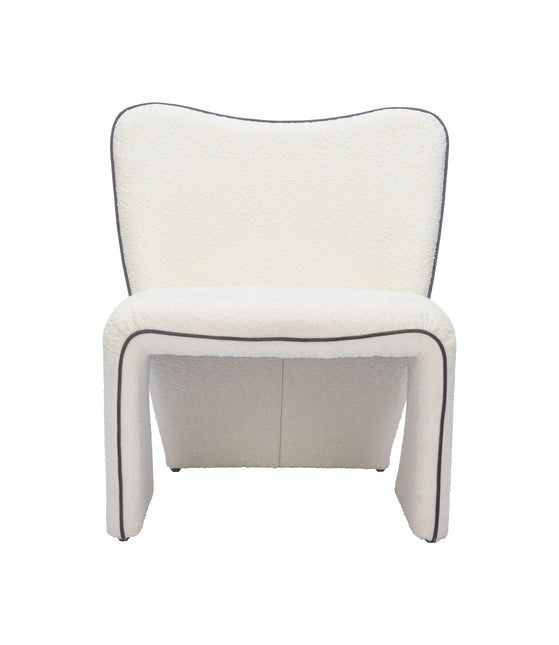 Novo Accent Chair Ivory Chairs TriadCommerceInc   