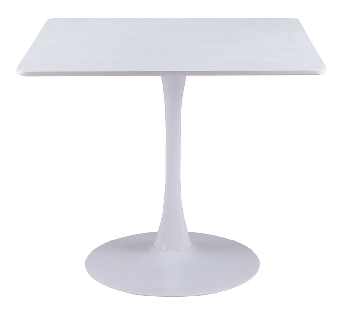 Molly Dining Table White Tables TriadCommerceInc   