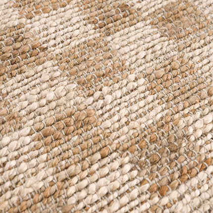 Ionut Checkered Jute Area Rug Rugs TriadCommerceInc
