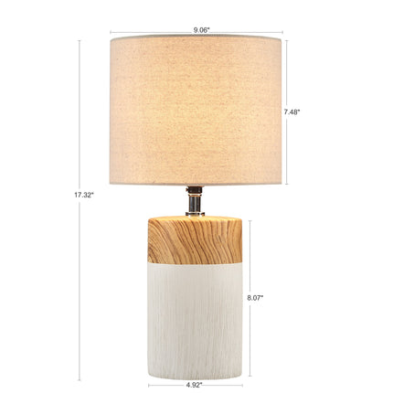 Textured Ceramic Table Lamp Table Lamps TriadCommerceInc   