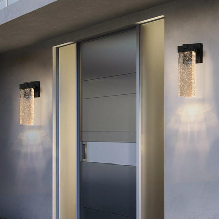 Modern Waterproof LED Crystal Wall Sconce 2 pack outdoor wall lighting TriadCommerceInc   