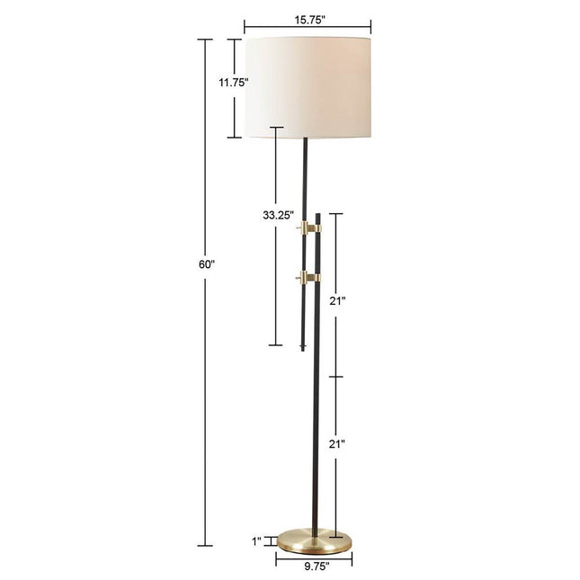 Ellsworth Asymmetrical Floor Lamp Floor Lamps TriadCommerceInc   