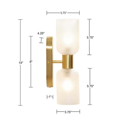 Twin beam Wall Sconce Wall Lighting TriadCommerceInc   