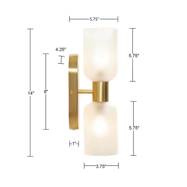 Twin beam Wall Sconce Wall Lighting TriadCommerceInc   