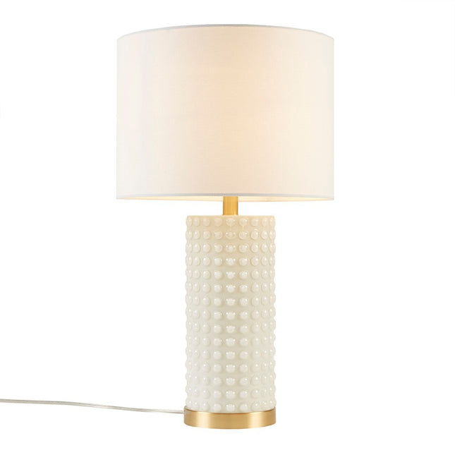 Textured Dot Table Lamp Table Lamps TriadCommerceInc   