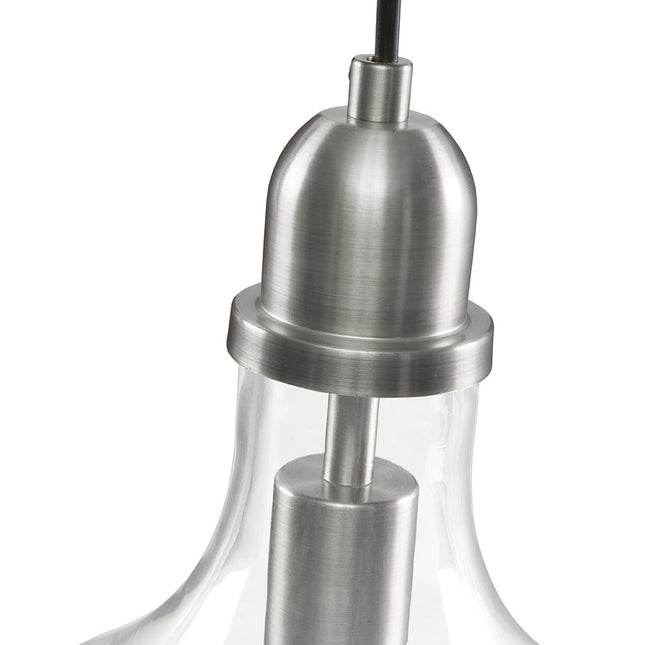 Auburn Bell Shaped Glass Pendant Pendants TriadCommerceInc   