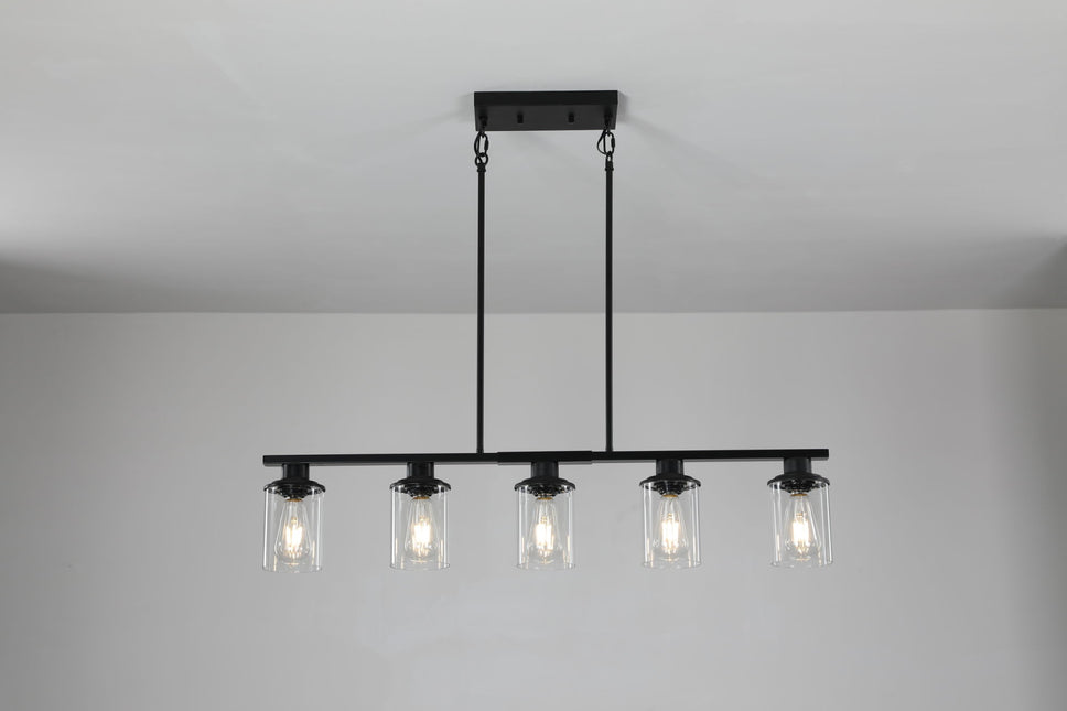 Sienna 5-Light Modern Industrial Chandelier Home Decor > Lighting > Ceiling Lights > Pendant Lights TriadCommerceInc as Pic
