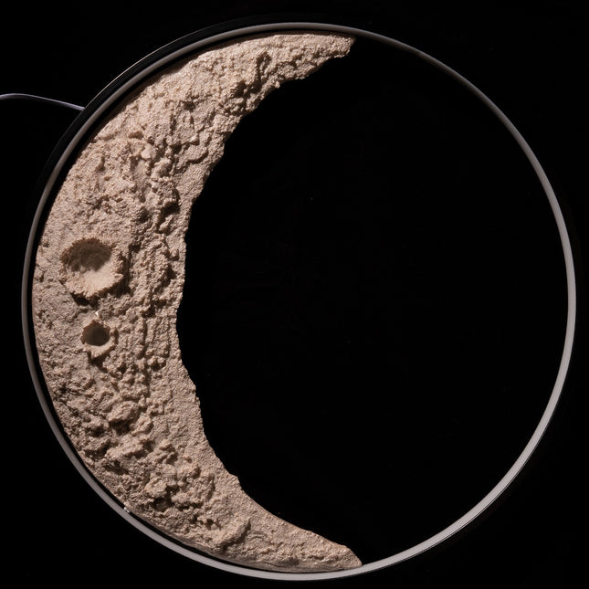 Luna 3D Moon Wall Lamp outdoor wall lighting TriadCommerceInc   