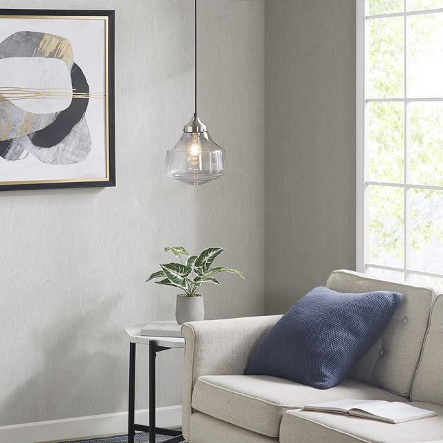 Ophelia Smoke Grey Glass Pendant Home Decor > Lighting > Ceiling Lights > Pendant Lights TriadCommerceInc