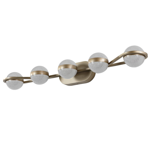Champagne Gold LED Vanity Light Vanity Lighting TriadCommerceInc   