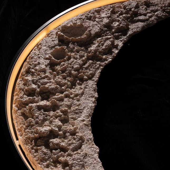 Luna 3D Moon Wall Lamp outdoor wall lighting TriadCommerceInc   
