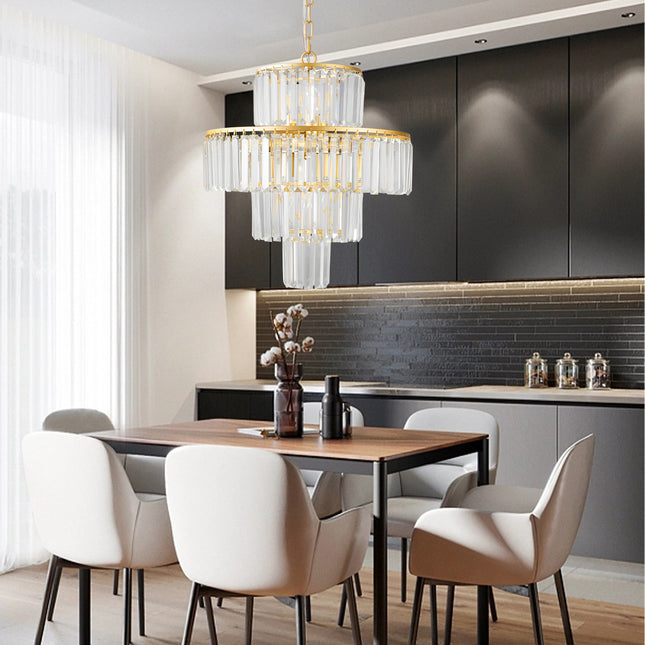 Crystal Chandelier Modern Chandelier Home Decor > Lighting > Ceiling Lights > Chandelier TriadCommerceInc