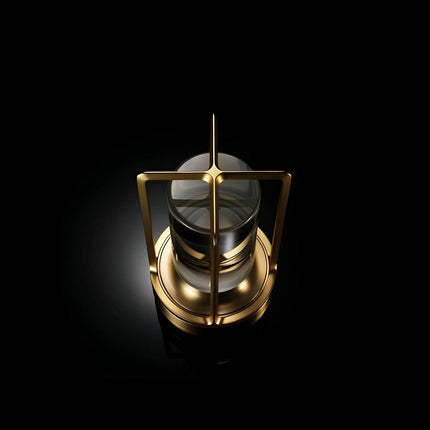 Sofia Portable Indoor & Outdoor Brass Cordless Lantern Landscape Pathway Lighting TriadCommerceInc   