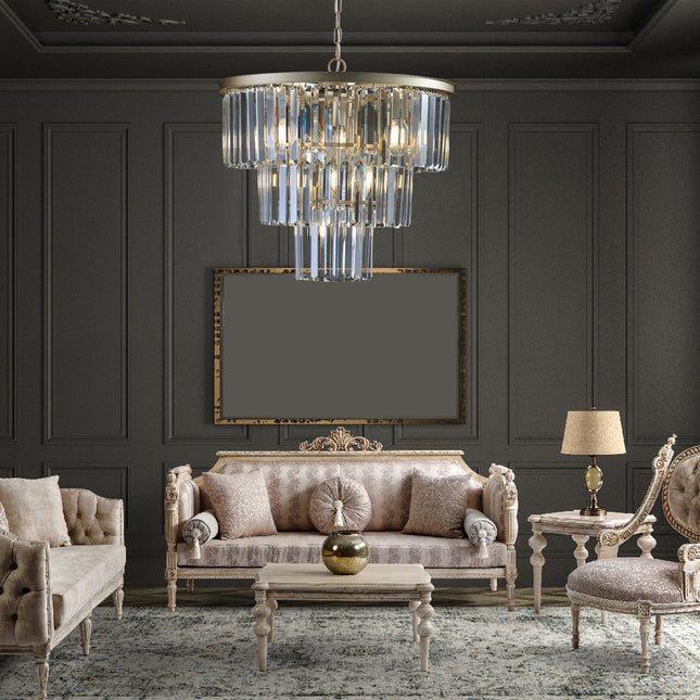 Gold K9 crystal Luxury Chandelier Home Decor > Lighting > Ceiling Lights > Chandelier TriadCommerceInc