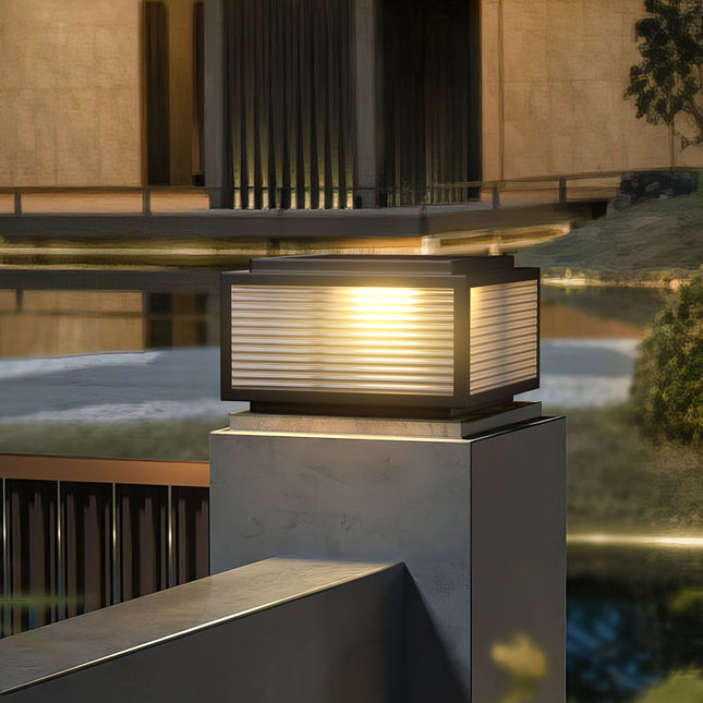 Modern Outdoor Post Lights Landscape Pathway Lighting TriadCommerceInc