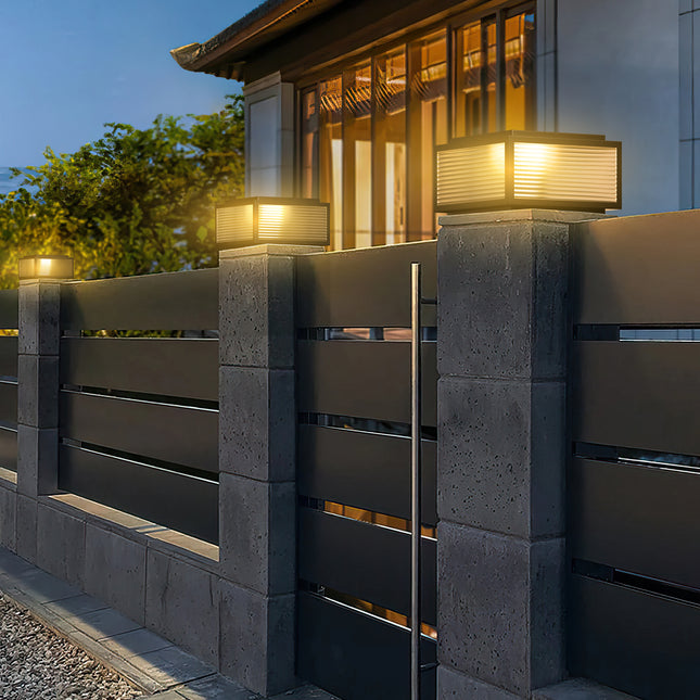 Modern Outdoor Post Lights Landscape Pathway Lighting TriadCommerceInc