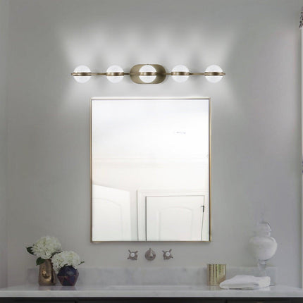 Champagne Gold LED Vanity Light Vanity Lighting TriadCommerceInc   