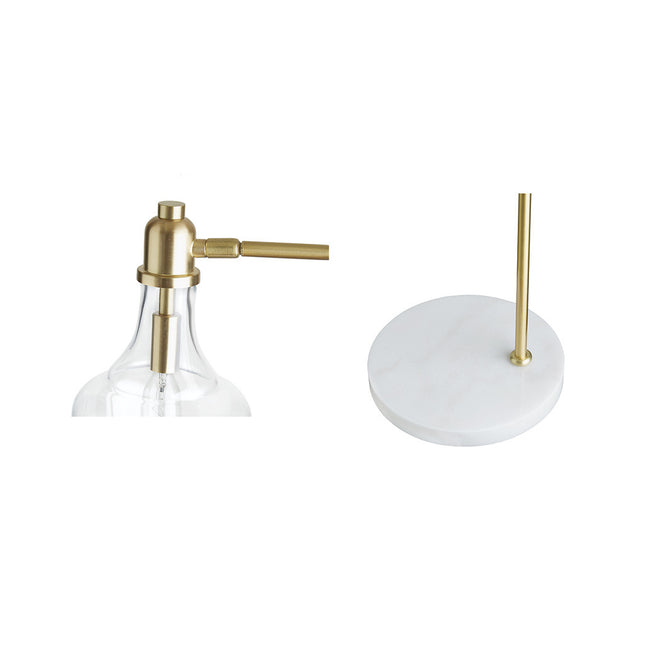 Auburn 24" H Table Lamp with Marble Base Table Lamps TriadCommerceInc   