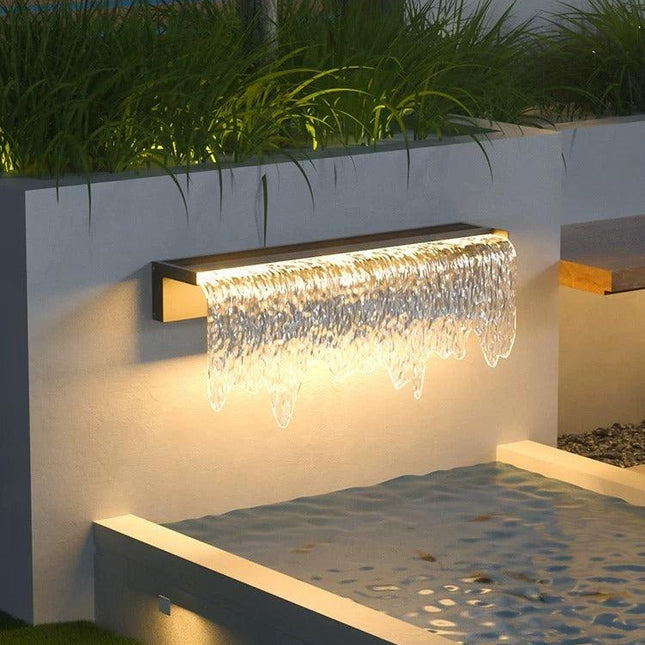 Serena Waterfall Outdoor Light Landscape Pathway Lighting TriadCommerceInc   