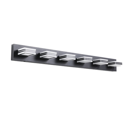 Ava Modern 6-Light LED Vanity Light Vanity Lighting TriadCommerceInc   