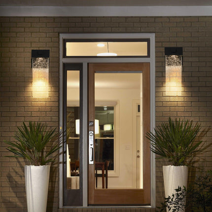 Modern Waterproof LED Crystal Wall Sconce 2 pack outdoor wall lighting TriadCommerceInc 2 Pack  
