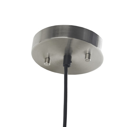 Ophelia Smoke Grey Glass Pendant Pendants TriadCommerceInc   