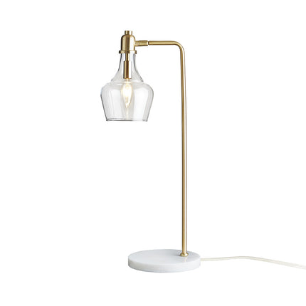 Auburn 24" H Table Lamp with Marble Base Table Lamps TriadCommerceInc   