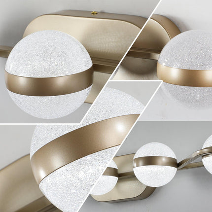 Champagne Gold LED Vanity Light Vanity Lighting TriadCommerceInc   