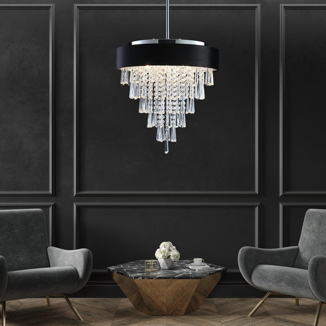 Elysian Luxe Crystal Pendant Illumination Home Decor > Lighting > Ceiling Lights > Chandelier TriadCommerceInc as Pic