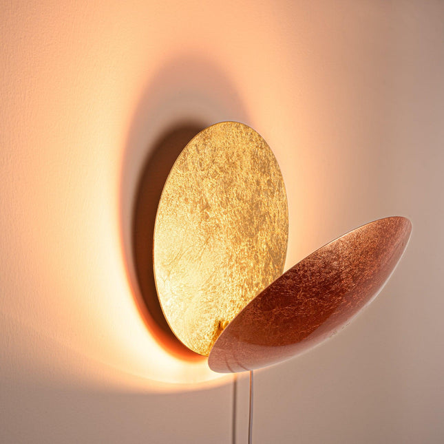 Phases of Moon Wall Fixture, Wall Lamp, Art Decor Style Ambient Accent Lights, Modern Luxury Lamp Wall Lighting TriadCommerceInc   