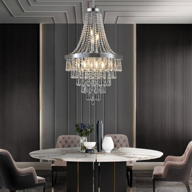 Chromium K9 Crystal Chandelier Home Decor > Lighting > Ceiling Lights > Chandelier TriadCommerceInc