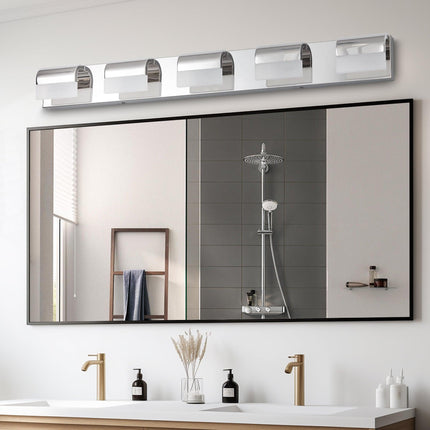 Camille 5-Light Modern LED Bathroom Vanity Light Vanity Lighting TriadCommerceInc