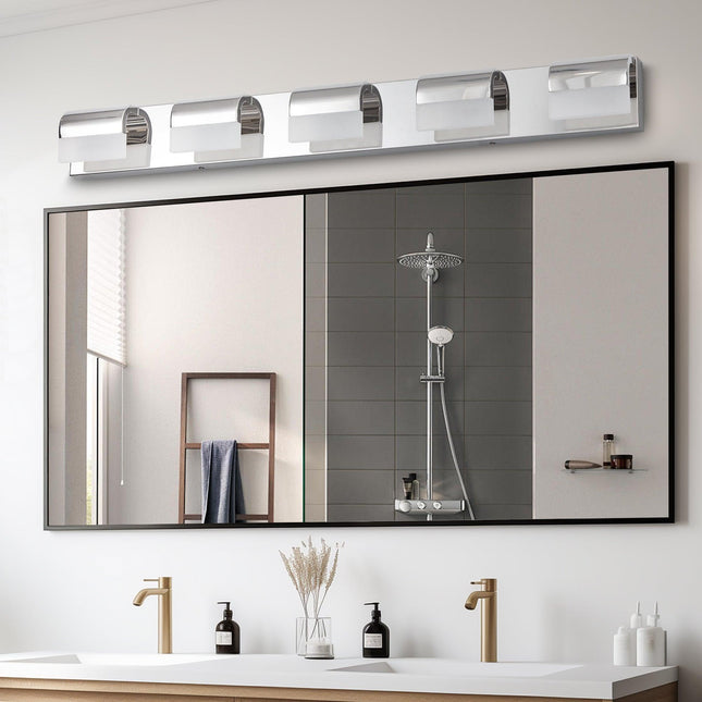 Camille 5-Light Modern LED Bathroom Vanity Light Vanity Lighting TriadCommerceInc