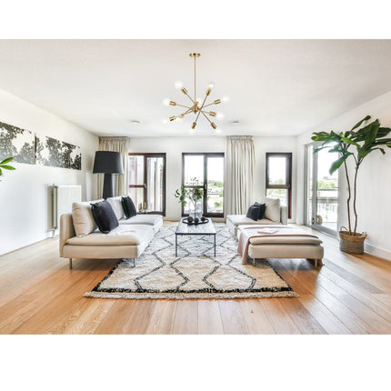 Modern Sputnik Brass Chandelier Home Decor > Lighting > Ceiling Lights > Chandelier TriadCommerceInc