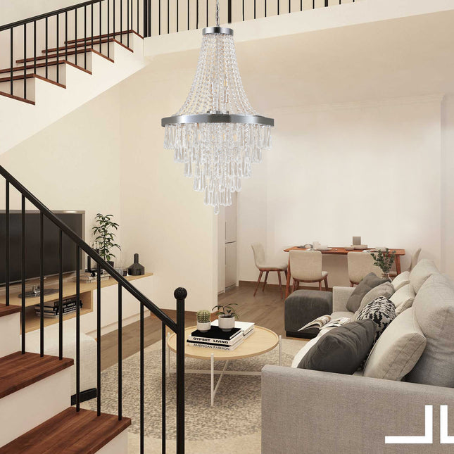 Chromium K9 Crystal Chandelier Home Decor > Lighting > Ceiling Lights > Chandelier TriadCommerceInc