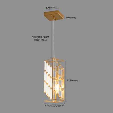 Lumia 3-Light Gold Crystal Pendant Set Home Decor > Lighting > Ceiling Lights > Pendant Lights TriadCommerceInc