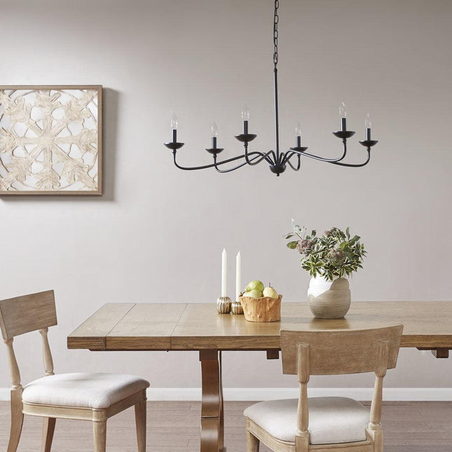 Brighton Farmhouse Metal Chandelier Home Decor > Lighting > Ceiling Lights > Chandelier TriadCommerceInc