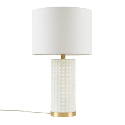 Textured Dot Table Lamp Table Lamps TriadCommerceInc   