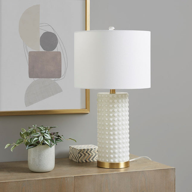 Textured Dot Table Lamp Table Lamps TriadCommerceInc Default Title